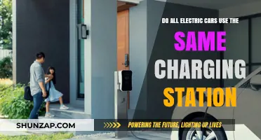 Do All Electric Cars Share the Same Charging Stations?