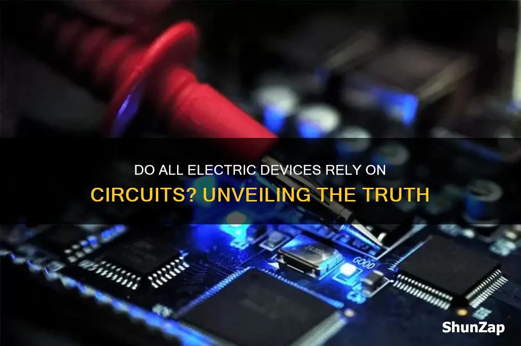 do all electric devices use circuits