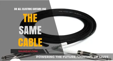 Electric Guitar Cables: Are They Universal or Model-Specific?