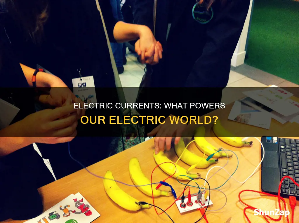 do all electric things have electric currentss