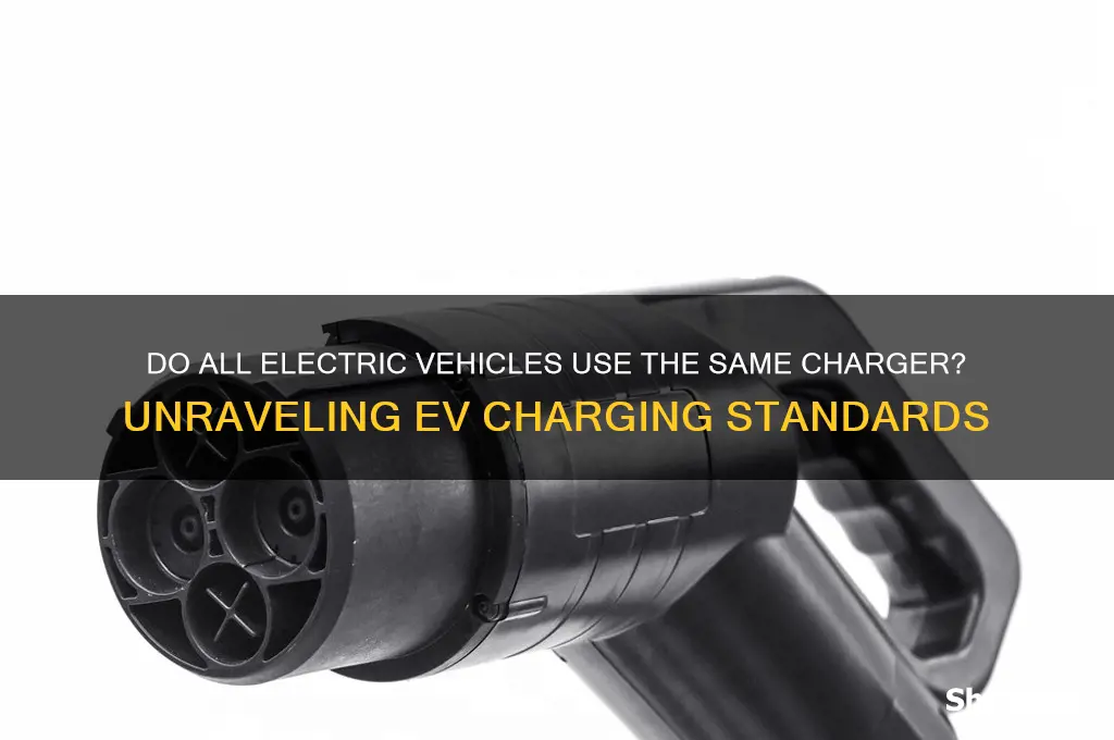do all electric vehicles use same charger