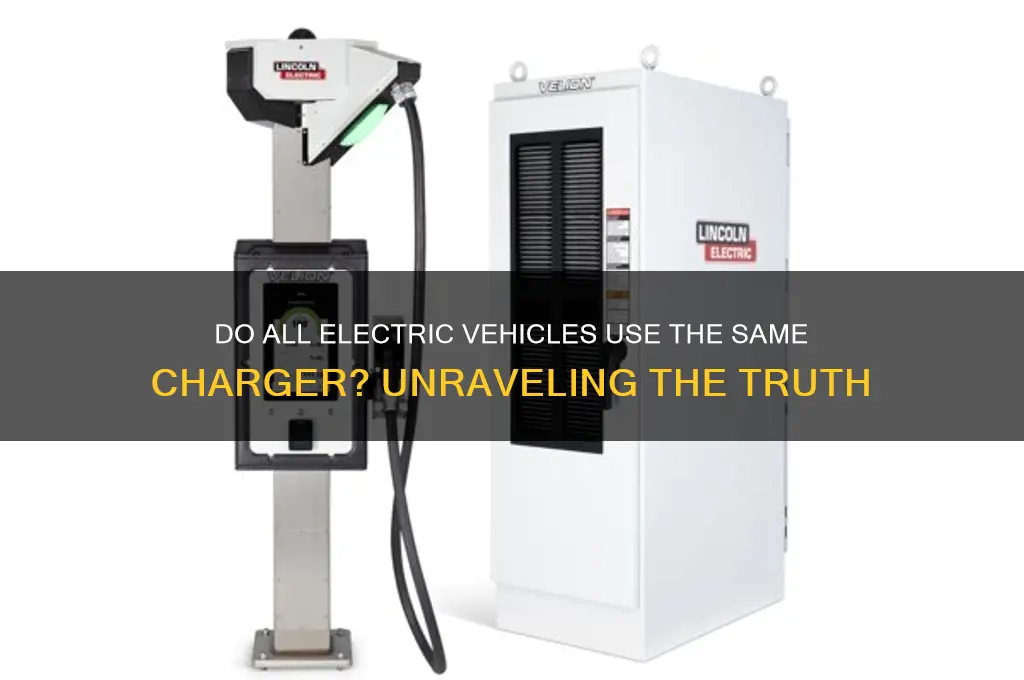 do all electric vehicles use the same charger