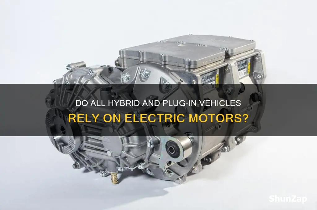 do all hpus use electric motors