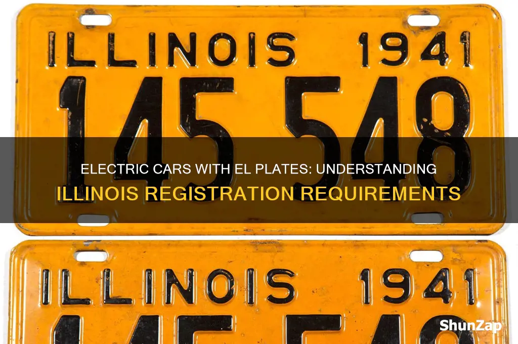 do all il electric cars that el plates