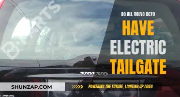 Electric Tailgate Feature in Volvo XC70: Standard or Optional?
