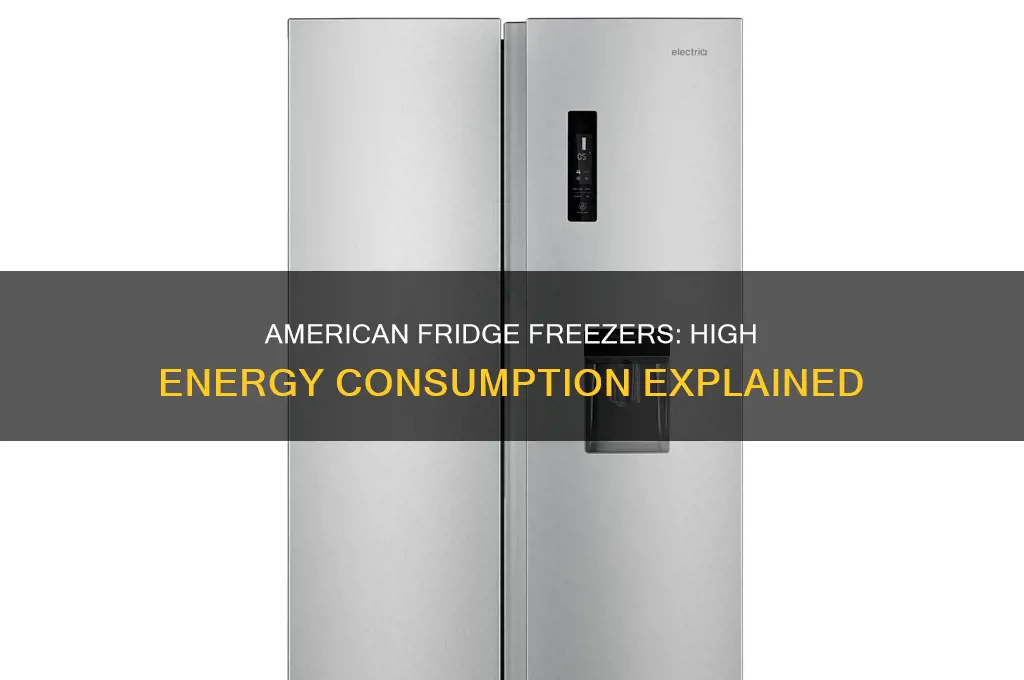 do american fridge freezers use a lot of electricity