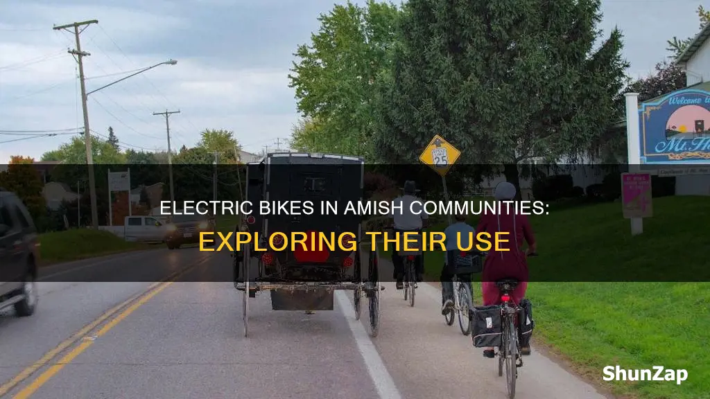 do amish ride electric bikes