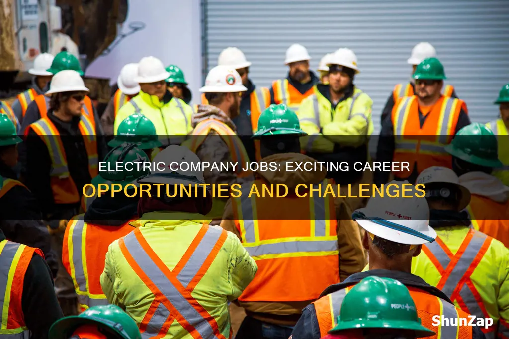 do an electric company job