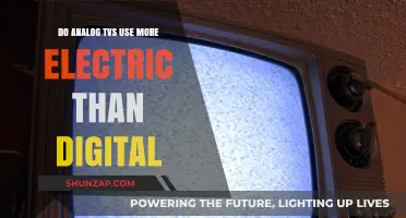Analog vs. Digital TVs: Which Consumes More Electricity?