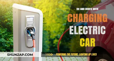 Electric Car Charging: Essential Do's and Don'ts for Optimal Performance