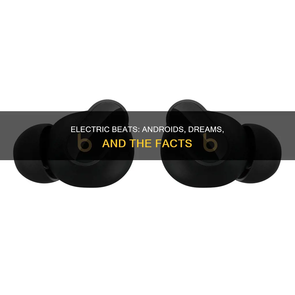 do androids dream of electric beats fact