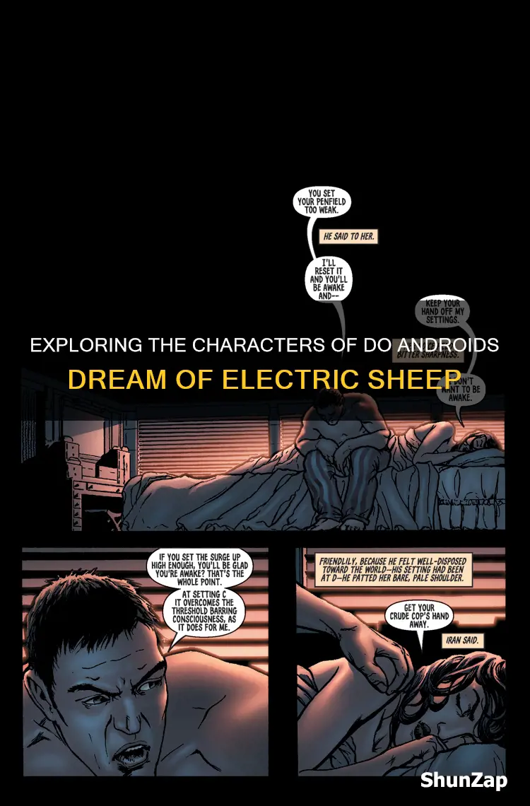 do androids dream of electric sheep characters