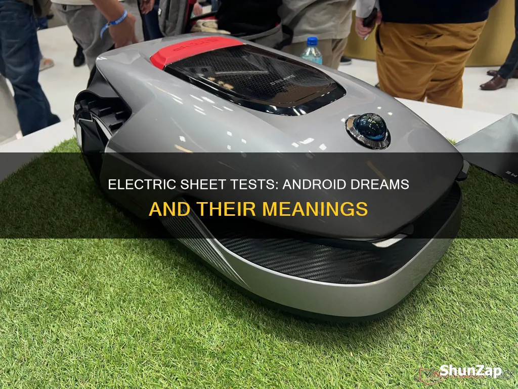 do androids dream of electric sheet test