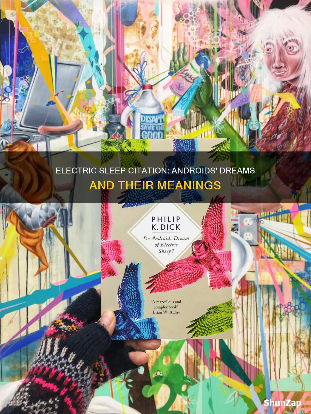 do androids dream of electric sleep citaiton