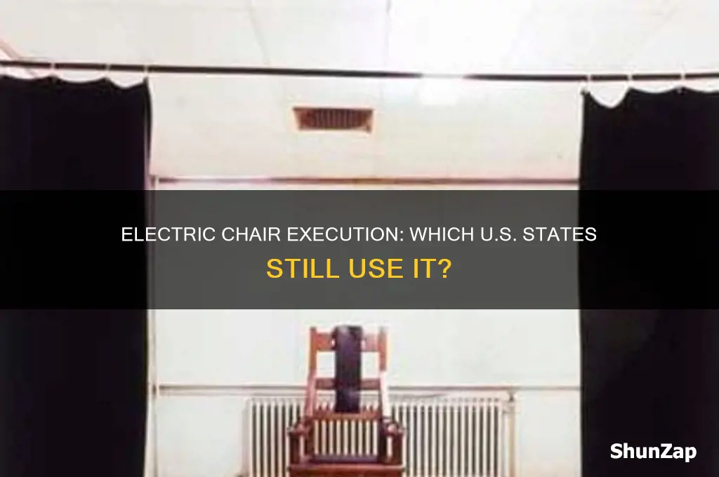 do any american states still use the electric chair