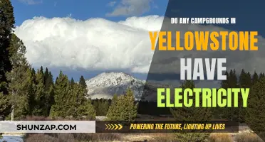 Camping in Yellowstone: Electricity Availability at Campgrounds