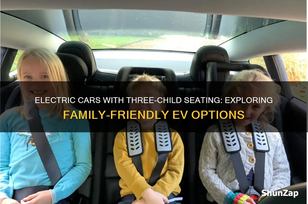 do any electric cars seat 3 children