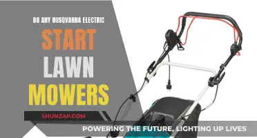 Husqvarna's Electric Start: Easy, Efficient Lawn Mowing