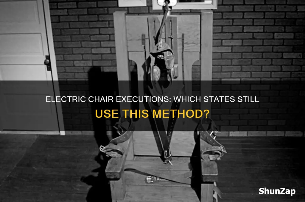 do any states still use the electric chair for execution