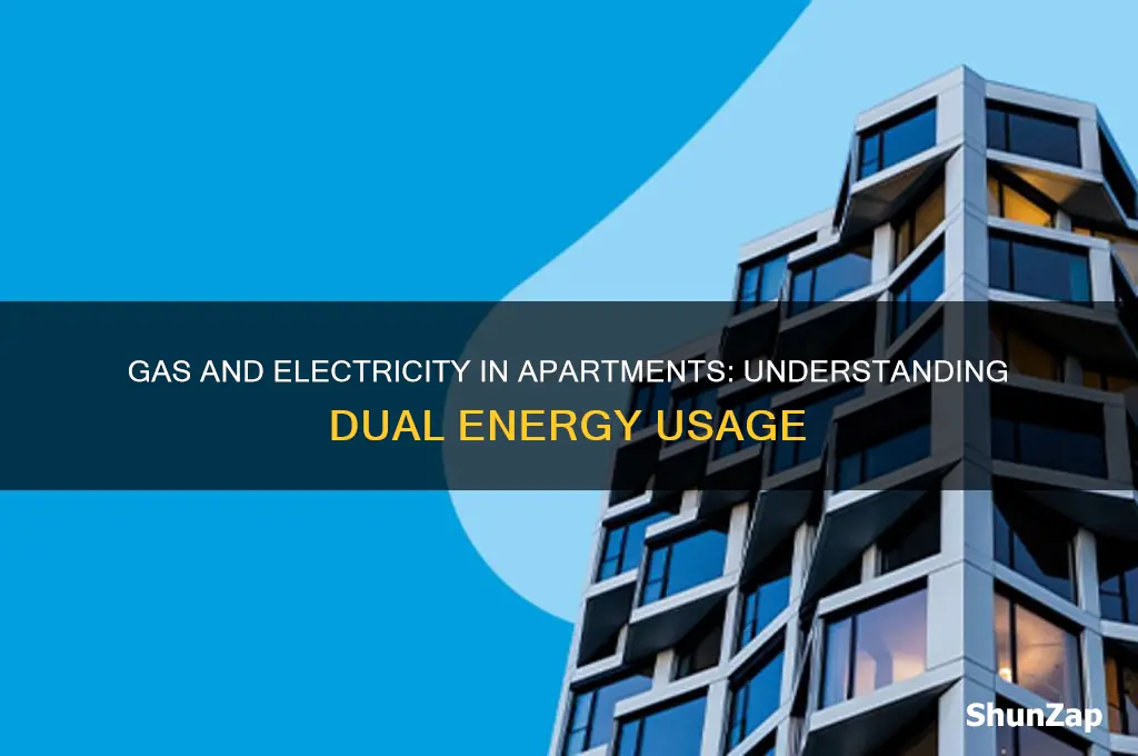 do apartments use both gas and electricity