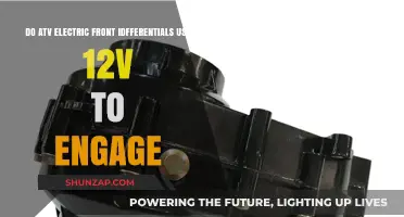 Electric ATV Front Differentials: Do They Engage with 12V Power?