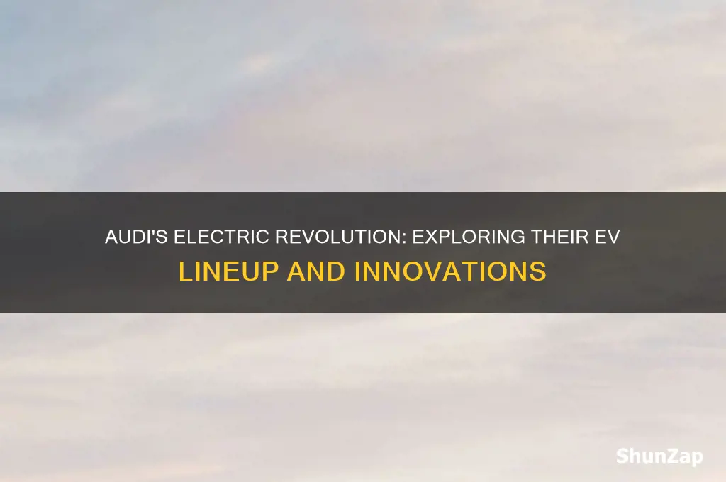 do audi do an electric car