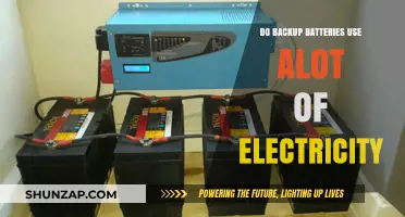 Do Backup Batteries Consume Excessive Electricity? A Comprehensive Analysis