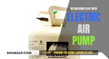Pumping Air: Will Balloons Float Using Electric Pumps?