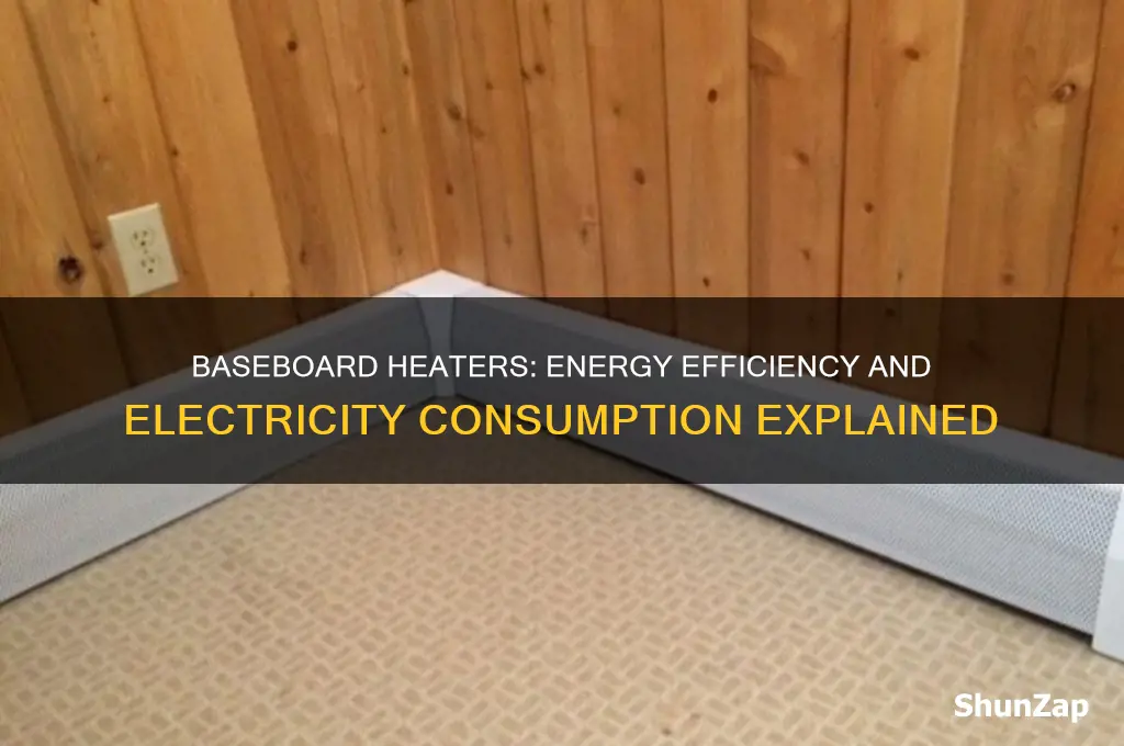 do baseboard heaters use less electricity