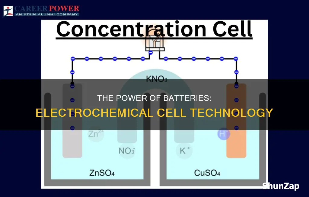 do batteries ahve an electro cehmical cell