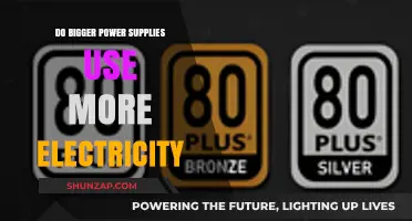 Bigger Power Supplies: Higher Electricity Consumption or Efficient Energy Use?