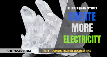 Why Bigger Quartz Crystals Generate More Electricity