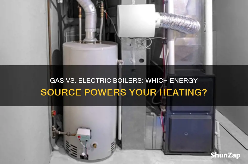 do boilers use gas or electricity