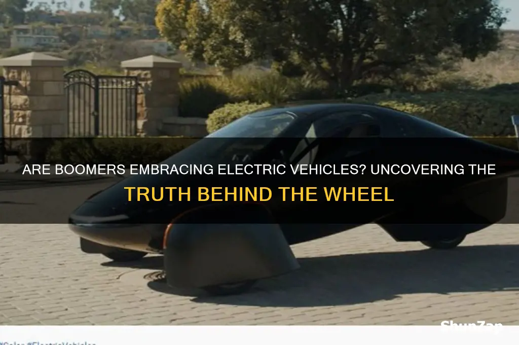 do boomers drive electric cars