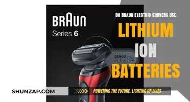 Braun Electric Shavers: Lithium-Ion Battery Power Explained