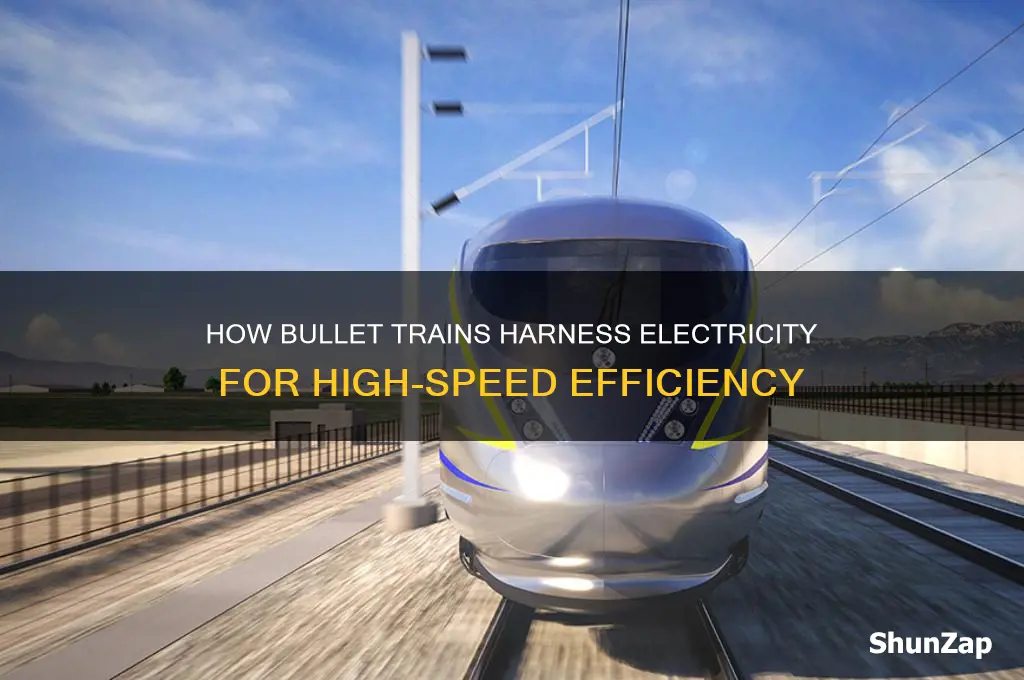do bullet trains use electricity