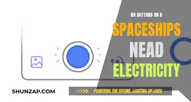 Do Spaceship Buttons Require Electricity to Function?