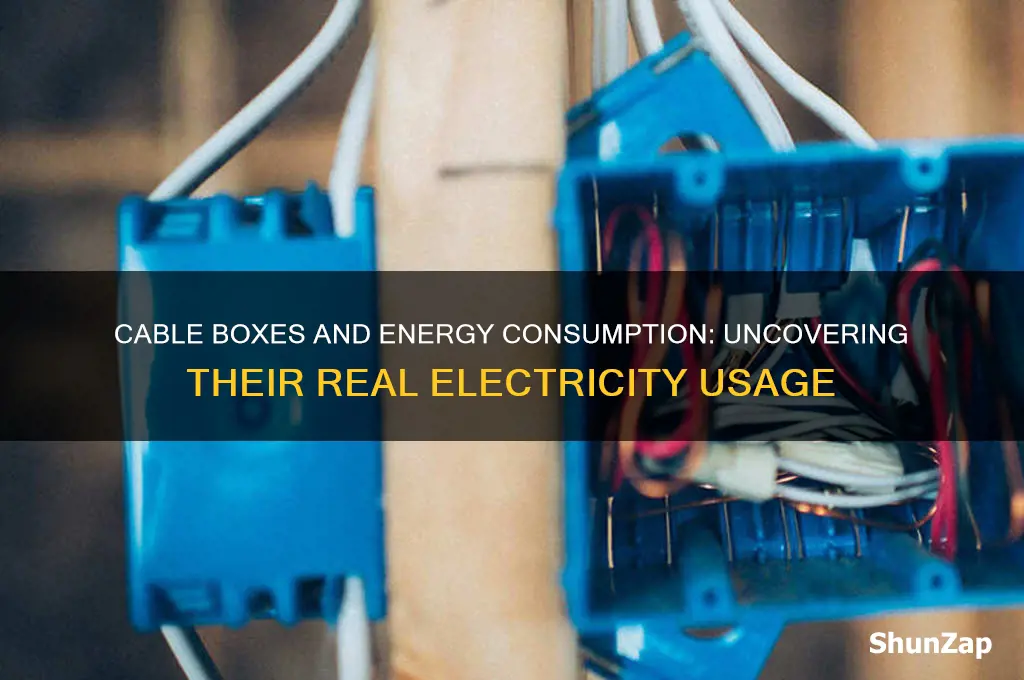 do cable boxes really use a lot of electricity