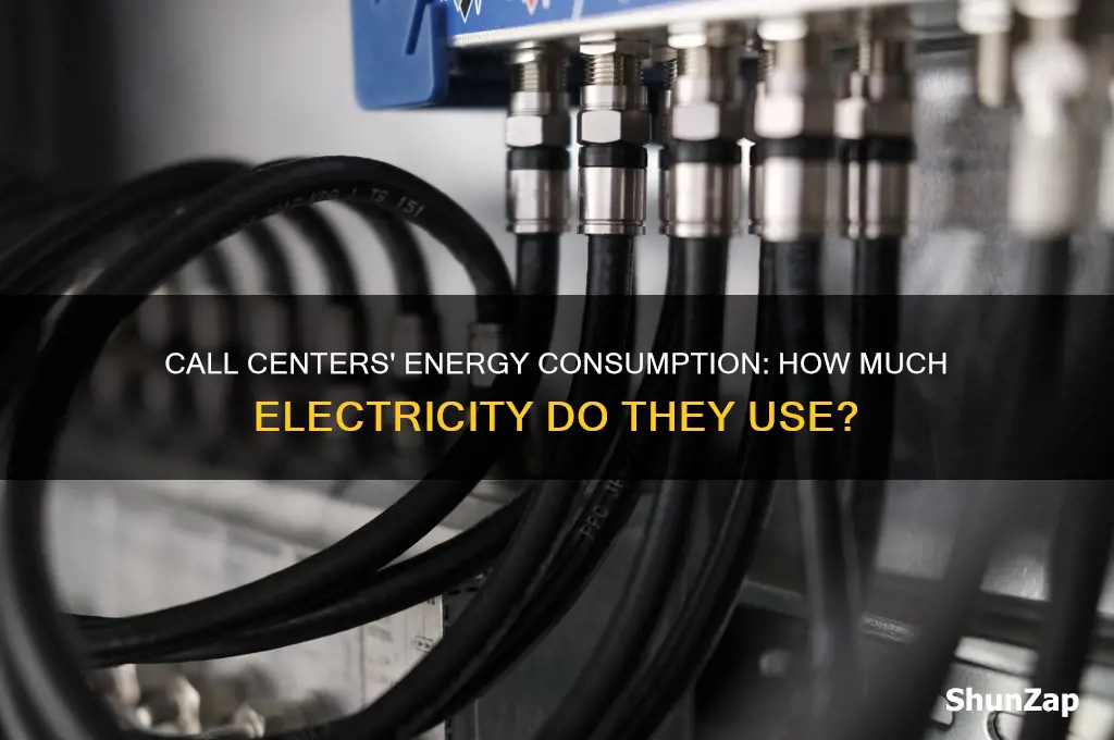 do call centers use a lot of electricity