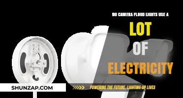 Camera Flood Lights: Energy Consumption and Cost Explained