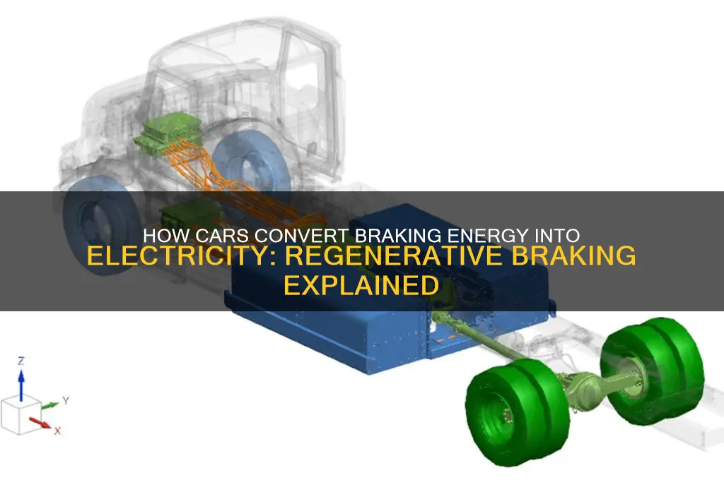 do cars convert braking to electricity