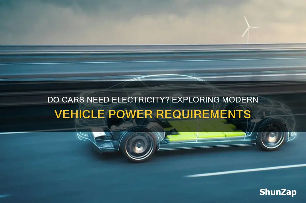 do cars need electricity