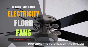 Ceiling Fans vs. Floor Fans: Which Uses More Electricity?