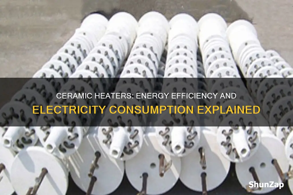 do ceramic heaters use less electricity
