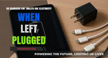 Do Tablet Chargers Consume Electricity When Left Plugged In?