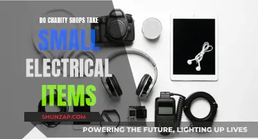 Charity Shops: Small Electrical Items, Yes or No?