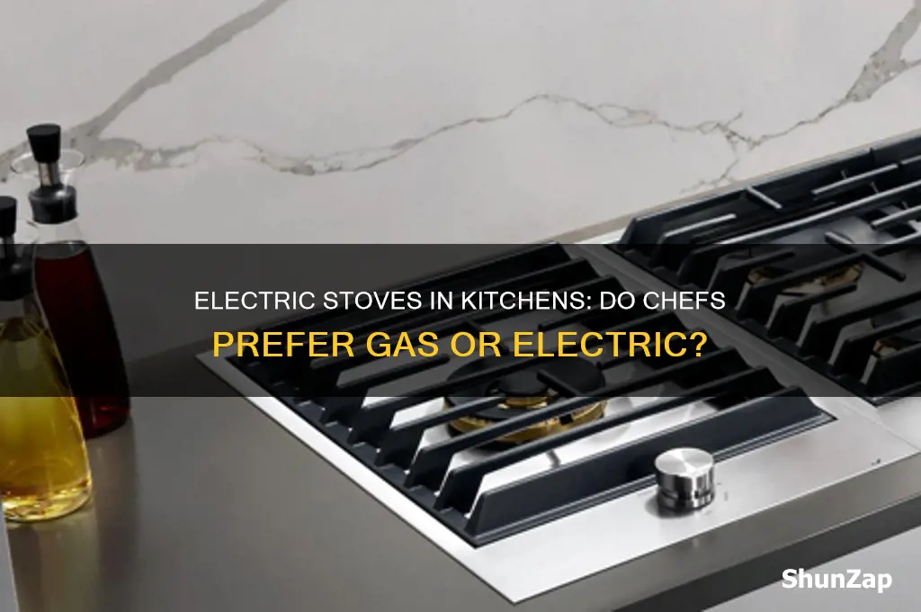 do chefs use electric stoves