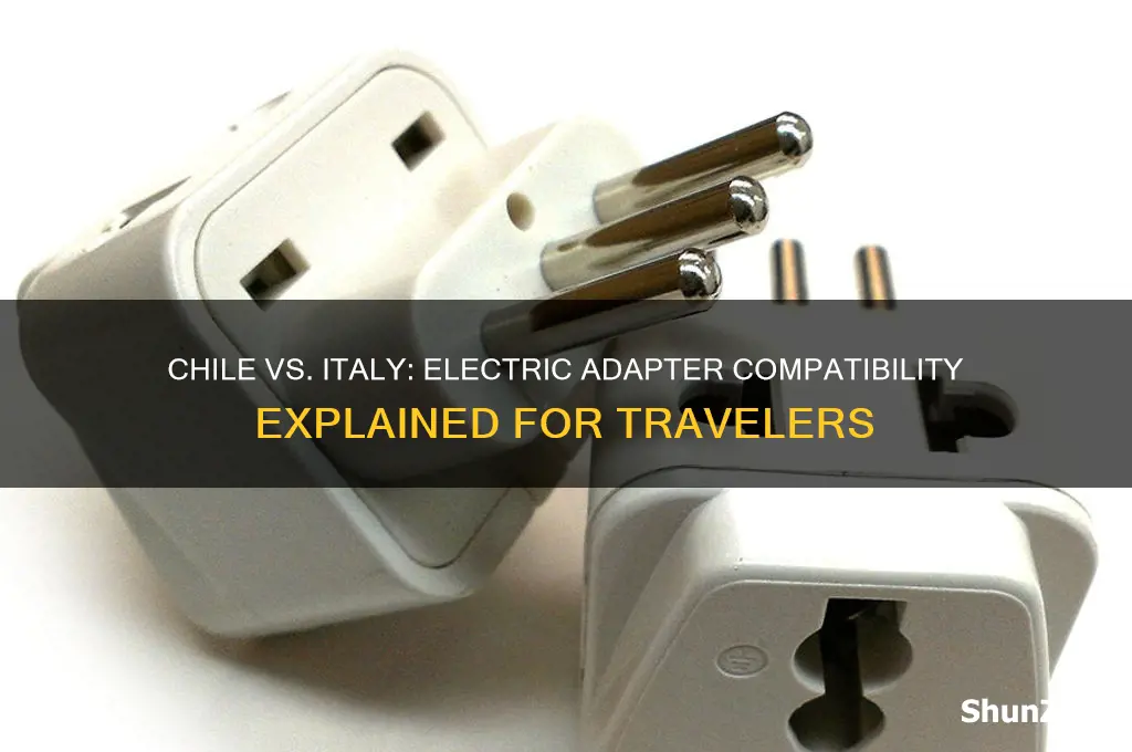 do chile and italy use the same electric adapter