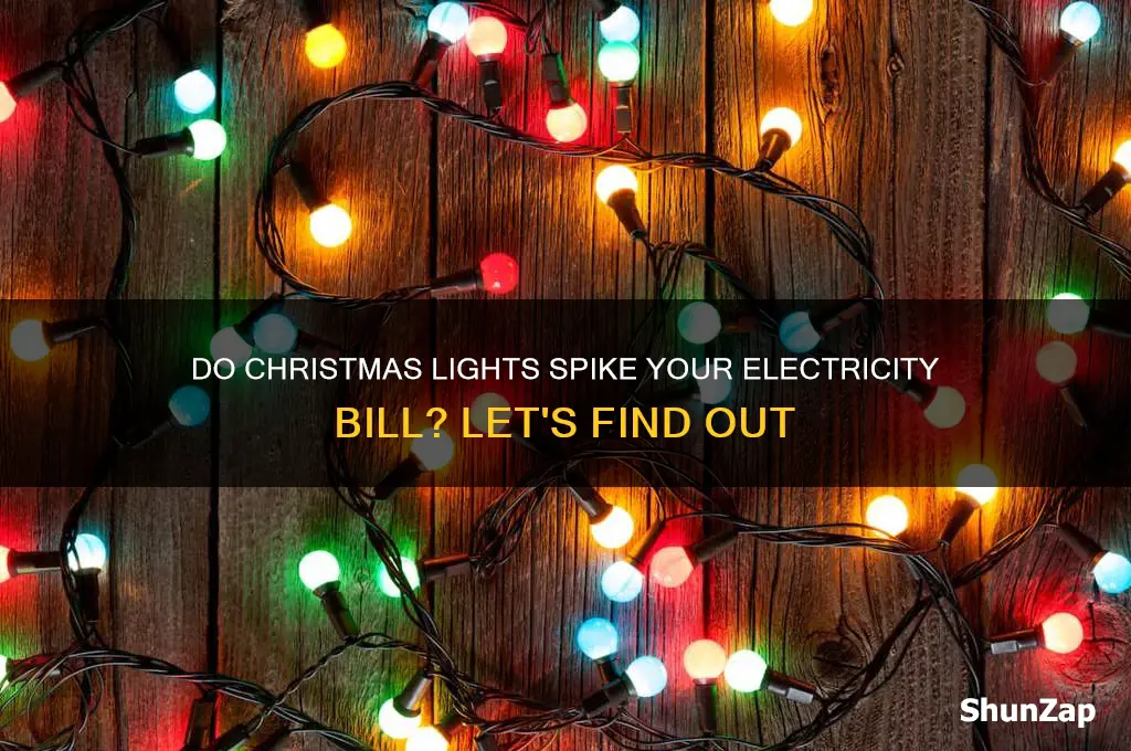 do christmas light use a lot of electricity