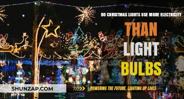 Christmas Lights vs. Bulbs: Which Consumes More Electricity?